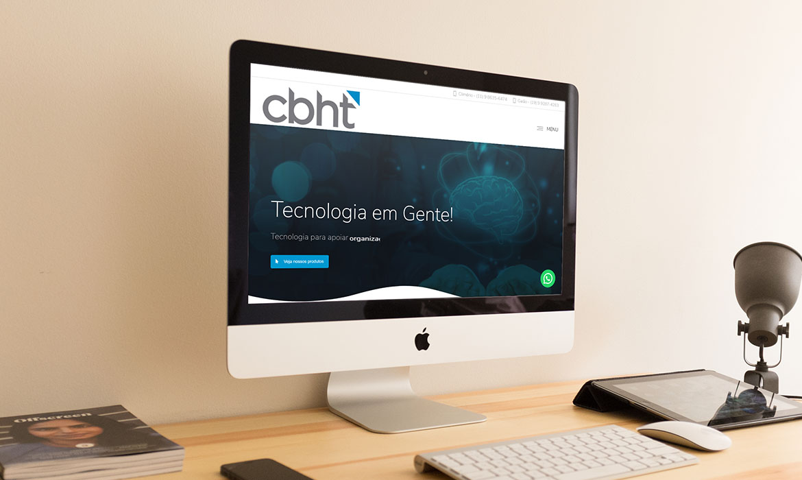 Desenvolvimento site CBHT
